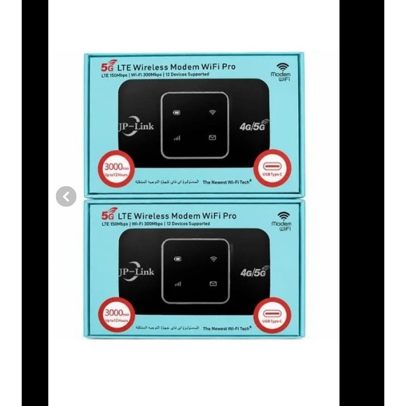 مودم قابل حمل 5G LTE Wireless Modem WiFi Pro با رجیستری