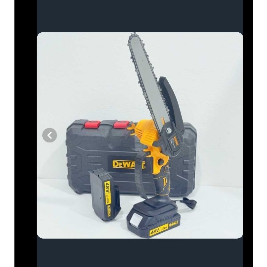 اره شارژی دیوالت مدل DEWALT-48V تیغه 25 سانتی با باتری 48 ولت