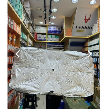 سایه بان شیشه جلو خودرو مدل چتری ضد آفتاب و محافظ حرارت ماشین