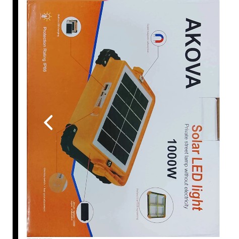 چراغ LED سولار (خورشیدی) 1000 وات